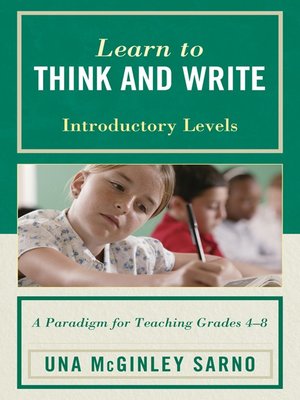 cover image of Learn to Think and Write